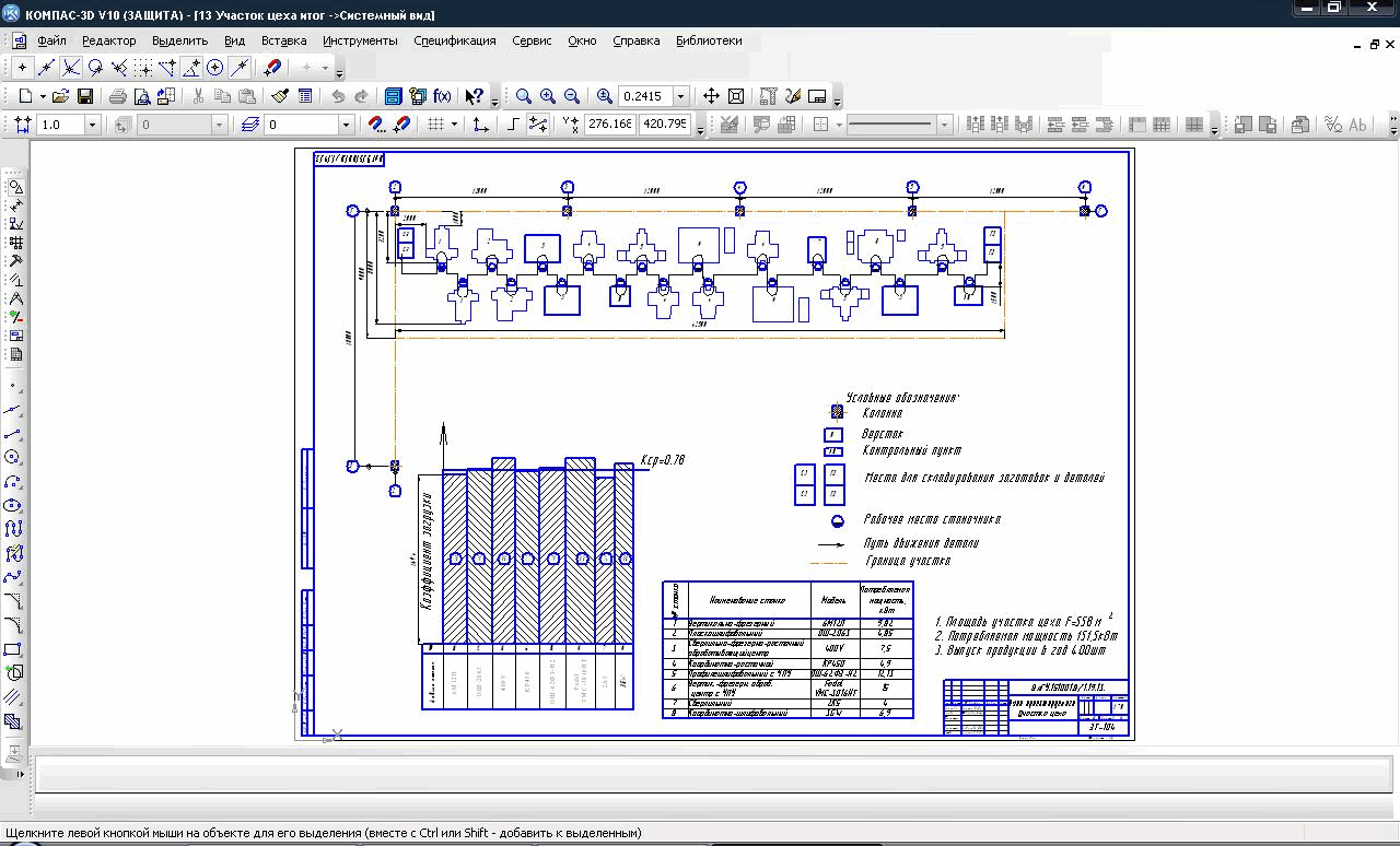 Цех механической обработки деталей